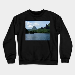 This tropical scenery is perfection! Crewneck Sweatshirt